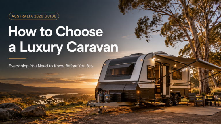 luxury caravan Australia