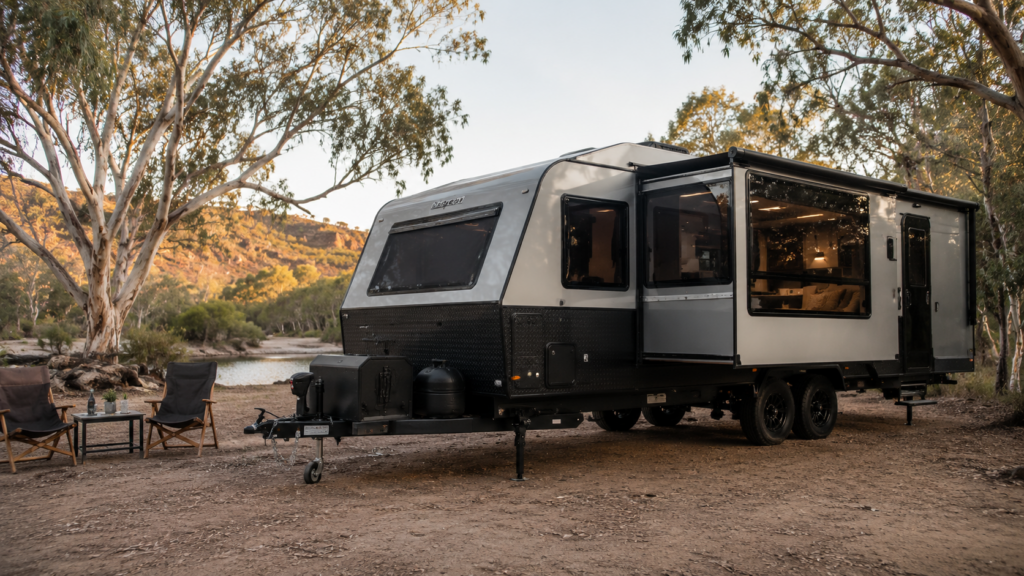 slide-out caravans Australia