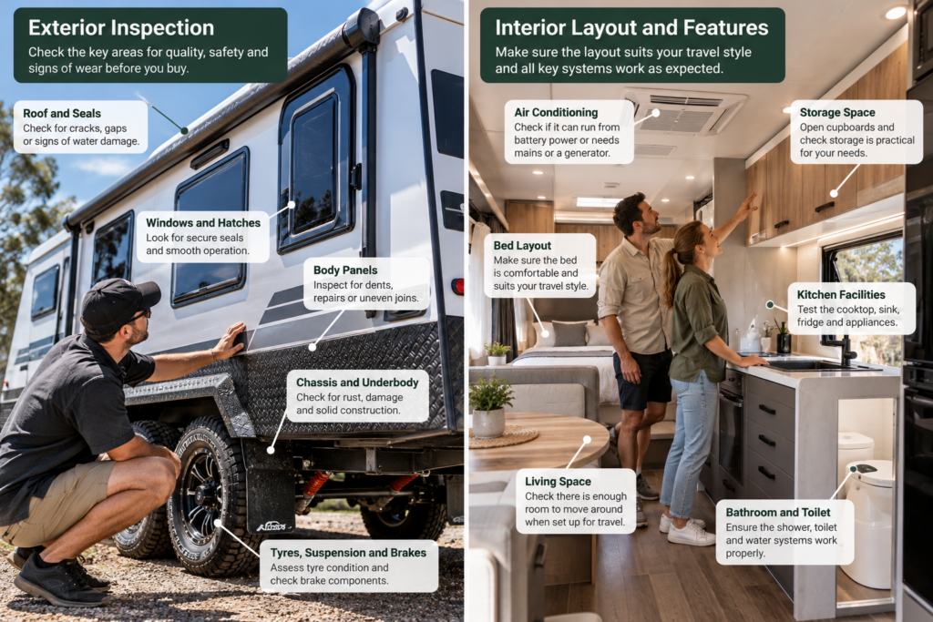 caravan buying inspection guide