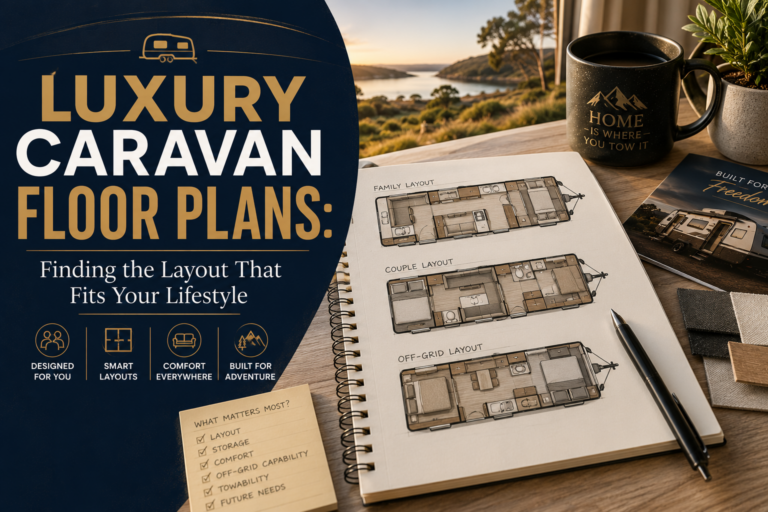 luxury caravan floorplans
