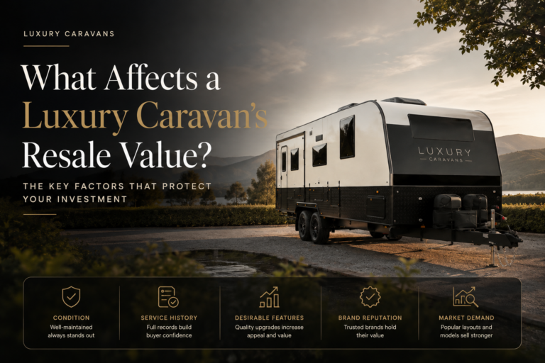 luxury caravan resale value